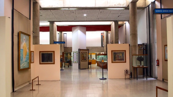 Galleries at the Government Museum and Art Gallery, near Hotel The Black Gold Chandigarh