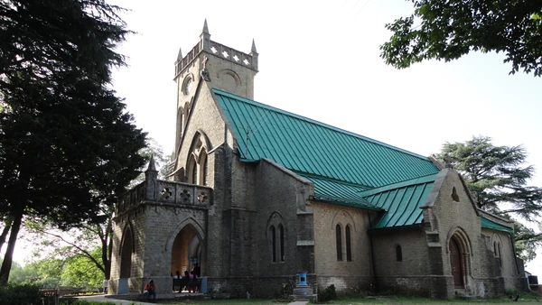 Pine-covered ridges at Kasauli hill station, a full-day trip from Hotel The Black Gold Chandigarh