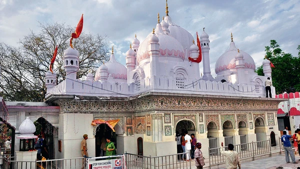 Mata Mansa Devi Mandir in the Shivalik foothills at Panchkula, a day trip from Hotel The Black Gold Chandigarh